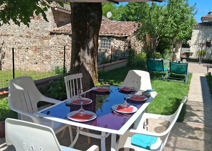 Ferienhaus La Maison Au Tilleul Labarthe-Bleys